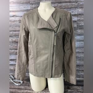 Lucky Brand Women’s Lamb Leather Jacket Medium MD